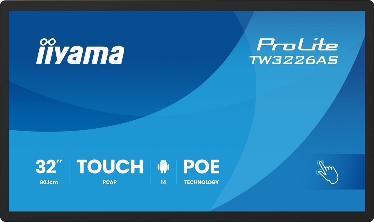 Écran tactile iiyama TW3226AS B3P LED Wi Fi Full HD Android 14 - vue 4