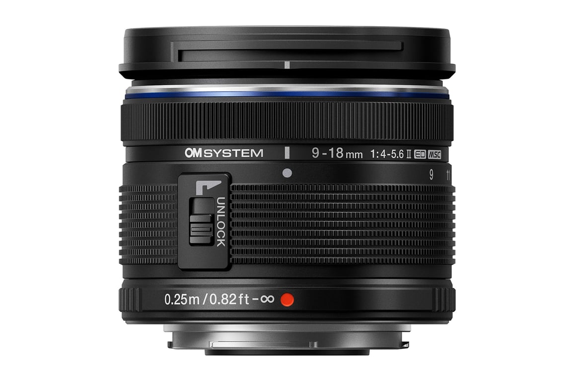Objectif zoom Om System .Zuiko Digital 9 18 mm f4.0 Micro 43 - vue 2