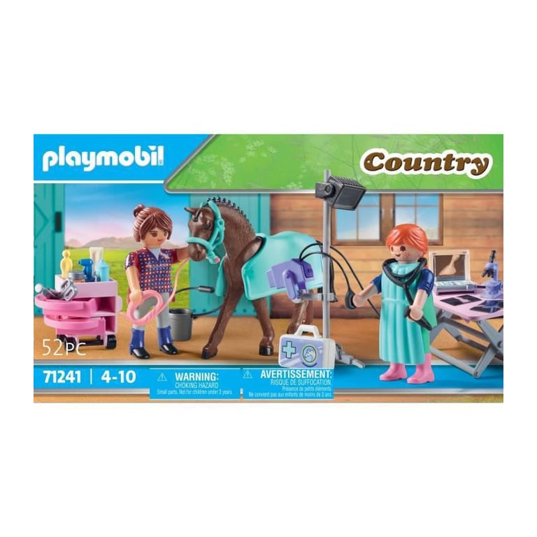 PLAYMOBIL 71241 Country Vétérinaire équin Neuf - vue 2