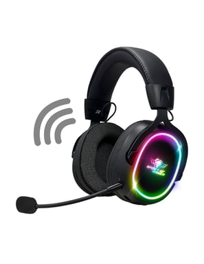 Spirit of Gamer XPERT H1200 WIRELESS Casque Avec fil &sans fil Arceau Gaming Bluetooth Noir - Neuf
