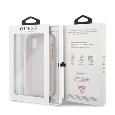 Custodia Guess per iPhone 11 Pro Max Rosa Glitter