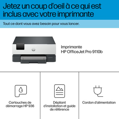 HP OfficeJet Pro 9110b Senza fili Colore Stampante, Stampa fronte-retro
