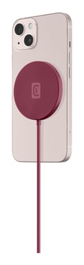 Cellularline Mag - Wireless Charger Red Base de charge sans fil magnétique pour système MagSafe
