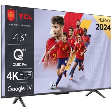 TCL C65 43C655 TV 109,2 cm (43'') 4K Ultra HD Smart TV Wifi Titane 430 cd/m²