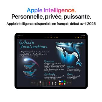 iPad Air 7 (2025), Puce M3, 13'' Wifi 256 Go, Bleu
