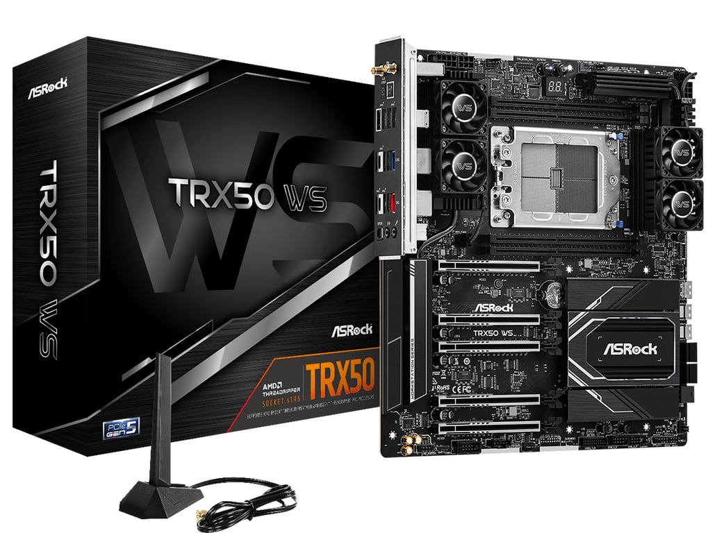 ASRock TRX50 WS - vue 2