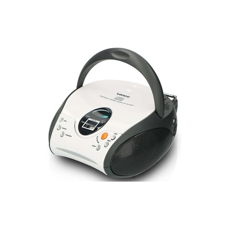 Radio Portable Lenco SCD-24 – FM, Lecteur CD, Antenne Télescopique - vue 5