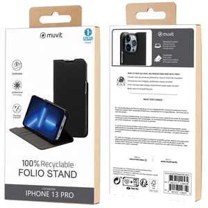 Muvit For Change Folio Stand Recycletek Iphone 13 Pro