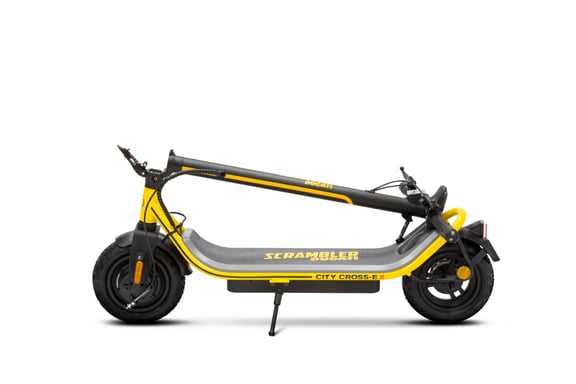 Ducati City Cross-E X Off-Road Noir, Jaune 25 km/h 12,5 Ah