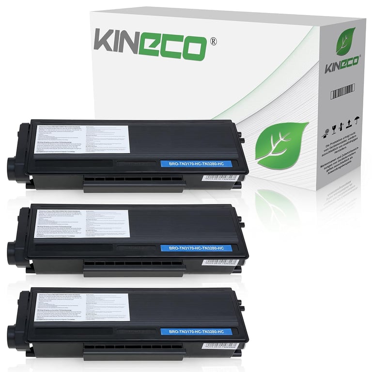 3 Cartouches de Toner compatibles pour TN 3280 TN3280 pour HL5340D HL 5350DN HL5370WD HL5380DN 8085DN. 8880DN 8890DW MFC 8370DN chacune 8.000 Pages Neuf - vue 4