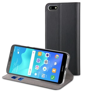 Folio Stand Noir Huawei Y5 2018/Honor 7S