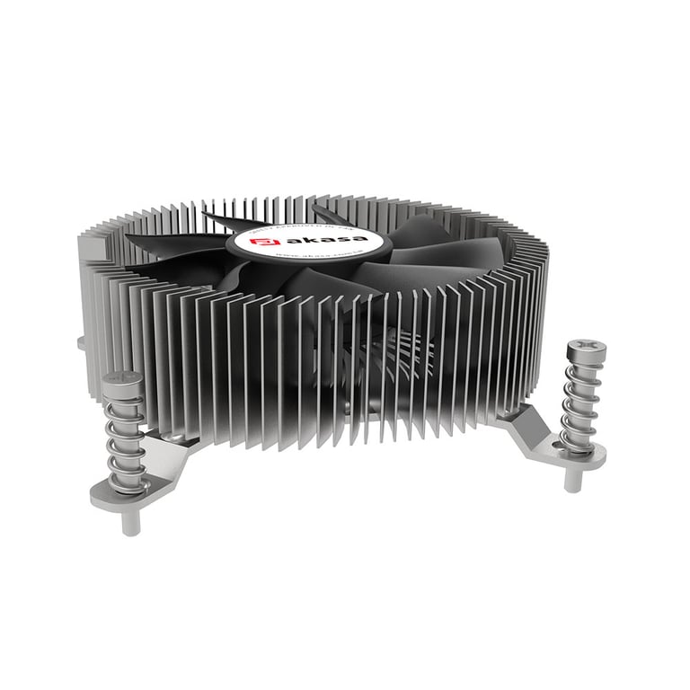 Akasa AK CC6616HP01 système de refroidissement d'ordinateur Processeur Refroidisseur d'air 7 5 cm Aluminium 1 pièce Neuf - vue 3