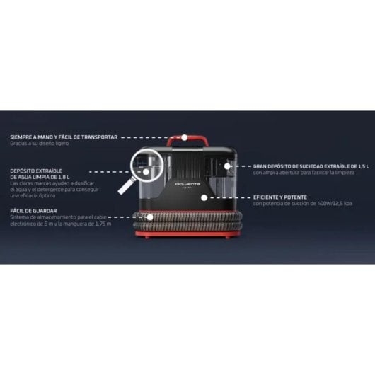 Shampouineuse Textile In5012f0 Rowenta - vue 8