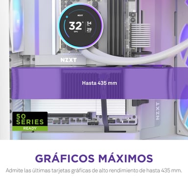 NZXT H9 Flow RGB Midi Tower Blanco