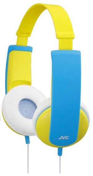 Casque Avec Fil JVC HA-KD5-Y – Pour Enfants, Limiteur de Volume