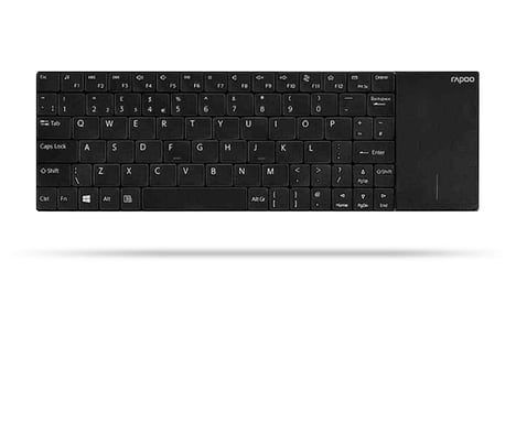 Rapoo E2710 clavier RF sans fil AZERTY Français Noir