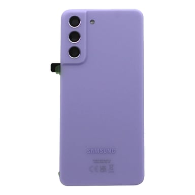 Originale Samsung Galaxy S21 FE Battery Cover color lavanda con lente
