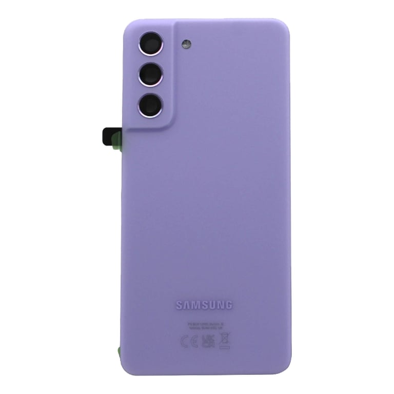 Cache Batterie Samsung Galaxy S21 FE Originale Samsung lavande avec lentille Neuf - vue 2