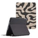 Selencia Coque tablette Vivid pour Apple iPad 6 (2018) 9.7 pouces / iPad 5 (2017) 9.7 pouces - Art Wave Black