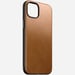 Nomad Modern Leather Case Custodia protettiva per telefoni cellulari 17 cm (6,7'') Cover colorata per Apple iPhone 15 Plus