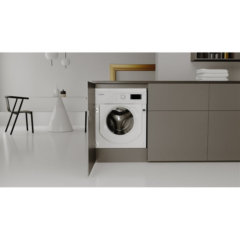 Lave linge hublot encastrable BIWMWG81485EU - vue 3