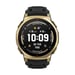 Amazfit T-Rex 3 Pro GPS, Boitier doré de 44 mm et bracelet noir
