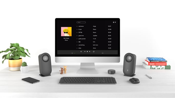 Altoparlanti Bluetooth per computer Logitech Z407 con subwoofer e controllo wireless