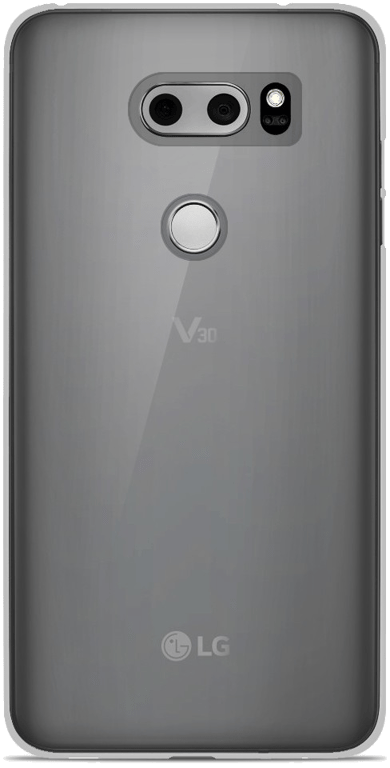 Coque silicone unie compatible Transparent LG V30