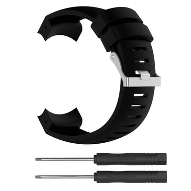 Correa de silicona para Suunto Core ALU - Negra