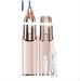 Mini épilateur rechargeable portable en forme de rouge à lèvres Gold