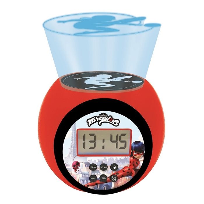 Lexibook Réveil Projecteur Miraculous - vue 2