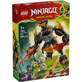 LEGO® Ninjago® 71854 La mission du robot Cole et du dragon Zane - vue 3