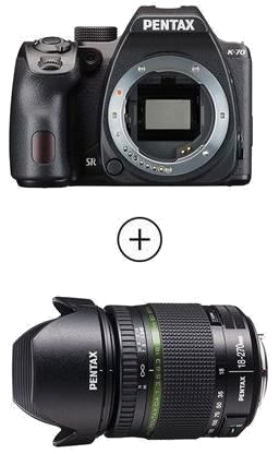 PENTAX 1624201 - Kit K70 Appareil Photo Reflex + Objectif 18-270mm f/ 3.5-6.3 ED SDM