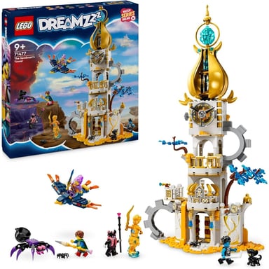 Construye la Torre LEGO® DREAMZzz Sandman - Set 71477