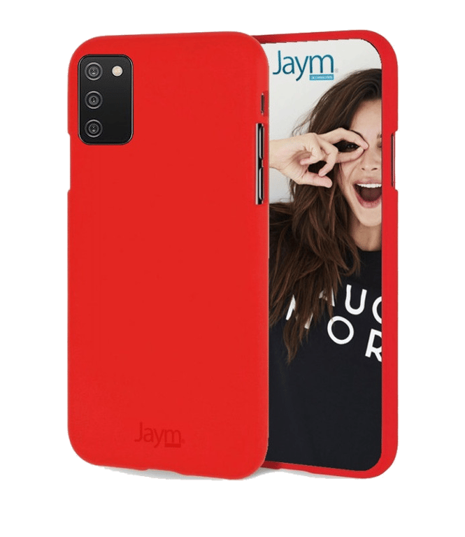 JAYM - Coque Silicone Soft Feeling Rouge pour Samsung Galaxy S21 ? Finition Silicone ? Toucher Ultra