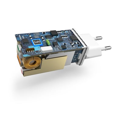 Alimentatore universale per notebook - USB-C - GaN, Power Delivery (PD), 5-20V/65W