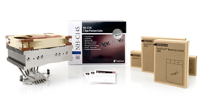 Noctua NH C14S système de refroidissement d'ordinateur Processeur Refroidisseur 14 cm Neuf - vue 3