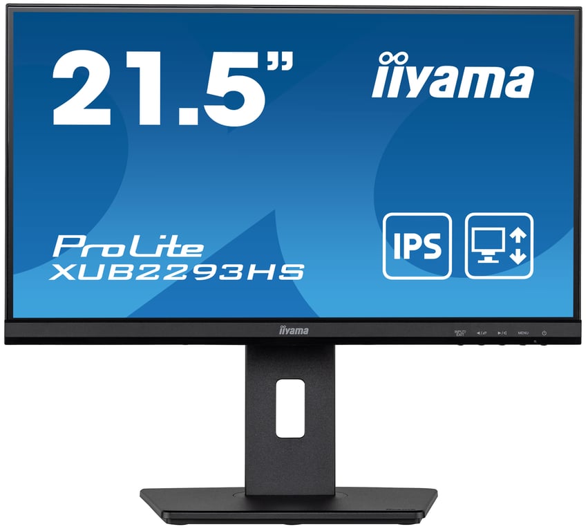 iiyama ProLite XUB2293HS-B3 écran plat de PC 54,6 cm (21.5 ) 1920 x 1080 pixels Full HD LED Noir - Neuf