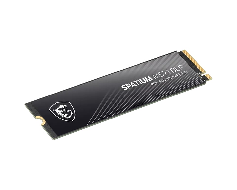 MSI SPATIUM M571 DLP PCIe 5.0 NVMe .2 2TB PCI Express 5.0 3D NAND - vue 2