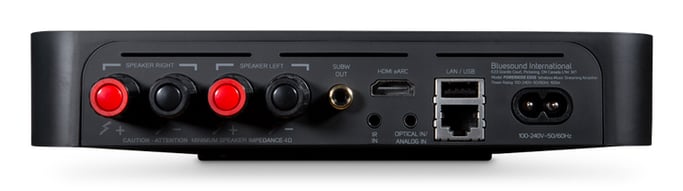 Bluesound Lecteur et Amplificateur Hi Fi Powernode Edge Blanc - vue 3