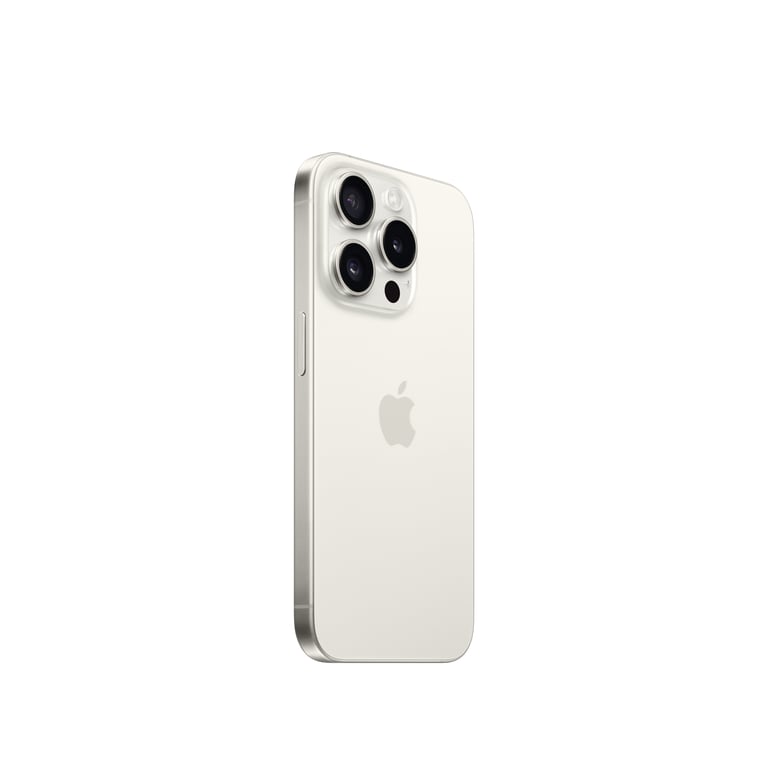 iPhone 15 Pro (5G) 128 Go, Titane blanc, Débloqué - Apple