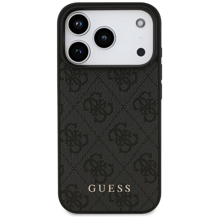Étui Guess 4G Classic pour iPhone 17 Pro noir - Neuf