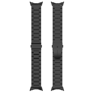 Bracelet de montre en acier inoxydable pour Google Pixel Watch 3 Black 45 mm