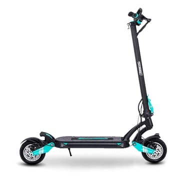 Vsett 9+ Lite 1300 W Scooter elettrico nero e blu con 2 anni di garanzia