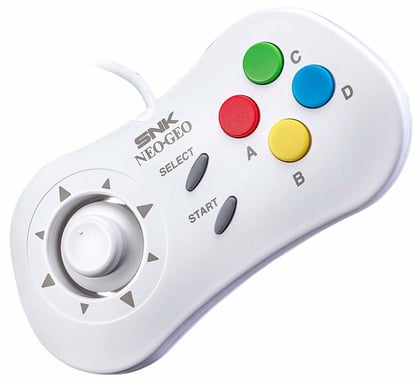 Mando Neo Geo Mini blanco