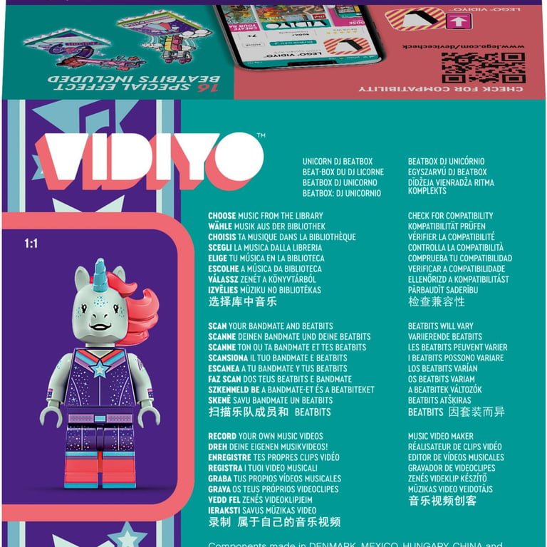 LEGO VIDIYO Unicorn DJ BeatBox 43106 - vue 3