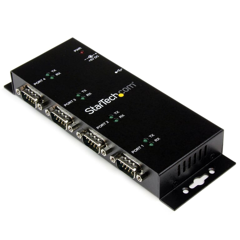 StarTech.com Hub adaptateur USB vers série DB9 RS232 4 ports - vue 2