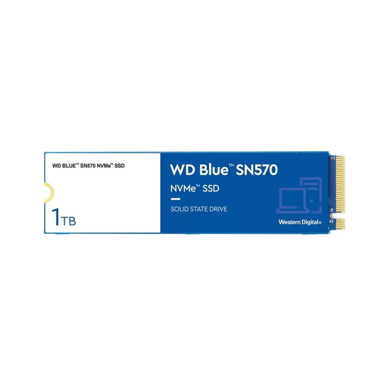 Western Digital WD Blue SN570 1 To M.2 PCI Express 3.0 NVMe - Neuf