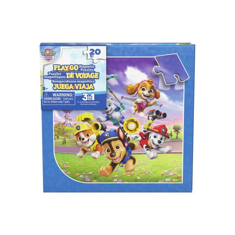 Spin Master Livre puzzle magnétique voyage 3 x 20 pcs 17 x 17 cm - vue 2