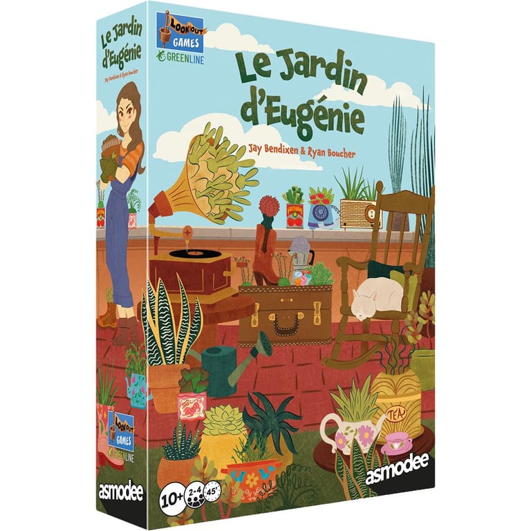 Jeu de stratégie Asmodee Le Jardin d'Eugénie - vue 2
